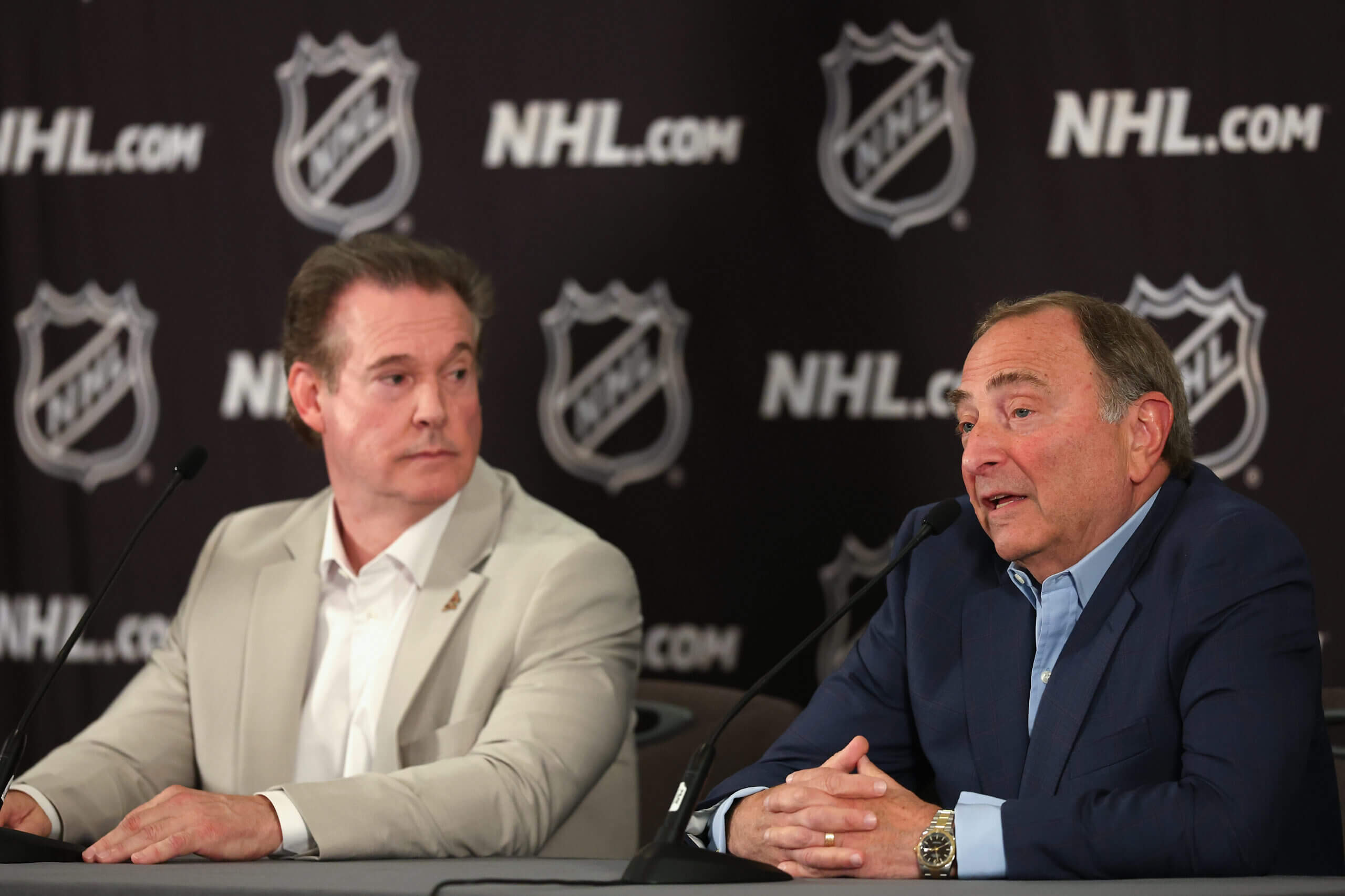 Gary Bettman speaks on Coyotes relocation in